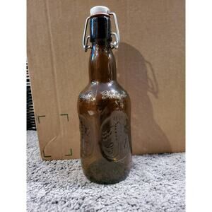 Grolsche Lager Collectible Beer Bottle Vintage 1960s